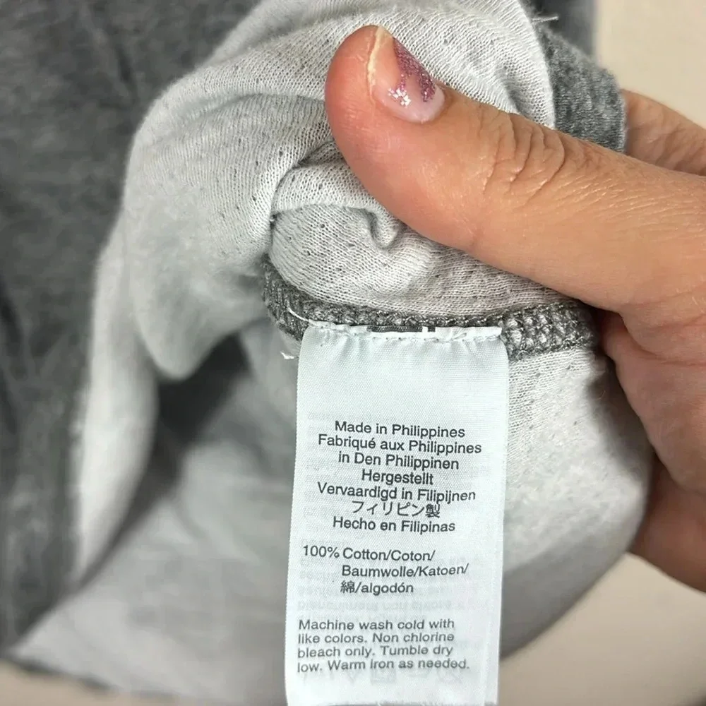 🎈4 LISTINGS FOR $20 J. Crew 100% cotton grey pullover sweater mock neck XL